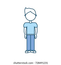 boy  vector illustration