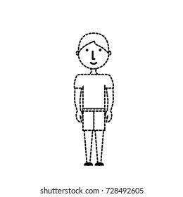boy  vector illustration