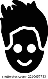 boy Vector illustration on a transparent background. Premium quality symmbols. Thin line vector icons for concept and graphic design. 
