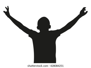 Boy Vector Silhouette