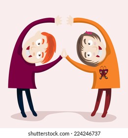 Boy versus girl