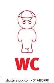 boy wc (water closet)