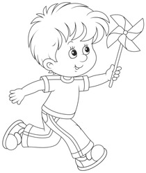 Boy With A Whirligig