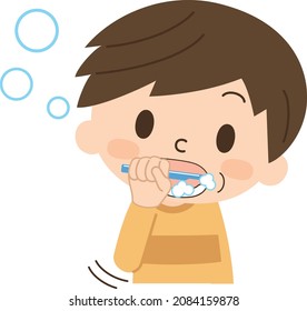 someone brushing their teeth clipart images