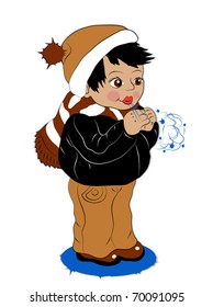 The boy who froze to death and warm hands