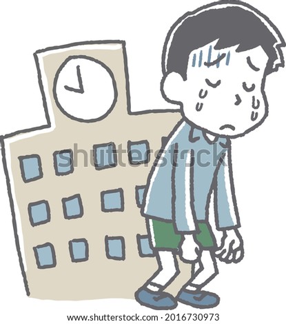 A boy who hates school and doesn't want to live