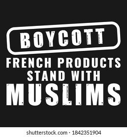 Boycott France - French Products T Shirt