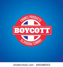 Boycott France Products Stock Images