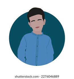 A boys avatar vector art