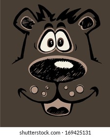 Boys Bear TShirt Graphic