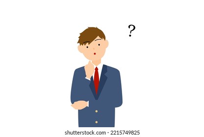 Boys, blazer uniform, Have doubts