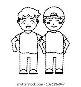 Boys cartoon design