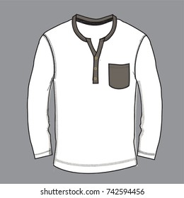 boys flat sketch template isolated