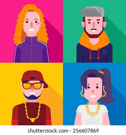 Boys and girls/character design