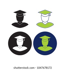 Boys Graduation Icon
