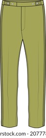 BOYS AND MALE WEAR CORPORATE PANTS VECTOR SKETCH