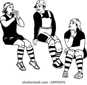 of boys in spats
