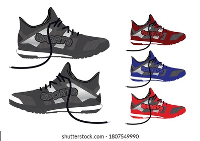 boys sports shoes and jogger with color option