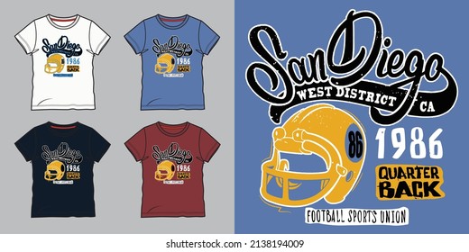 Boys T shirt Print Design and Mockup 