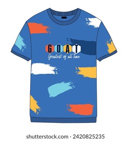 BOYS TEE GRAPHIC DESIGN VECTOR