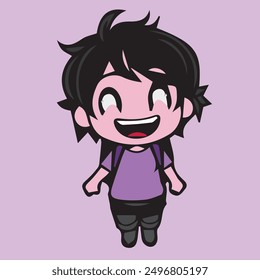 Boys vector art and illustrator