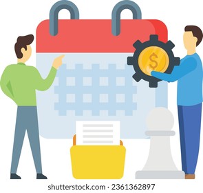 Los chicos están trabajando en la gestión del dólar.