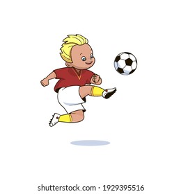 Children Play Football Cartoon High Res Stock Images Shutterstock