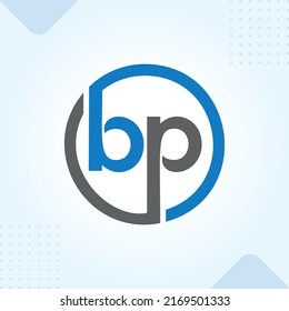 bp or bpo letter modern creative premium logo design vector template