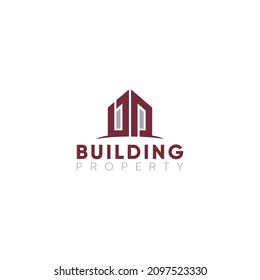 BP Building Logo Design Vector