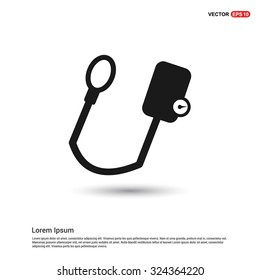 BP Checker. Tonometer Icon. Blood Pressure Checker Icon