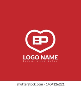 BP company linked letter logo concept. Designed for your web site design, logo, app, UI. BP initial logo design. corporate identity logo. can be used for bussines company. modern illustration. 