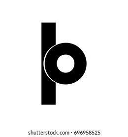 bp letter logo