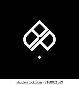 BP letter logo creative design with vector graphic