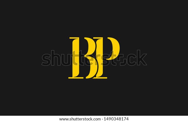 Bp Letter Logo Design Creative Modern Stock Vector (Royalty Free ...