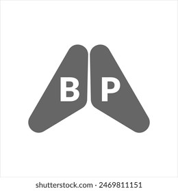 Diseño del logotipo de la letra de BP sobre fondo blanco. Diseño moderno creativo del logotipo de la letra de BP. Diseño de Vector.
Letras BP, BP logo Plantilla de Vector. 