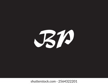 BP letter logo and initial logo design