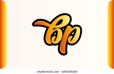 BP letter vector logo.BP PB letter vector logo
