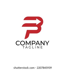 bp-Logo-Design und Premium-Vektorvorlagen