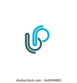 bp logo design vector sign template