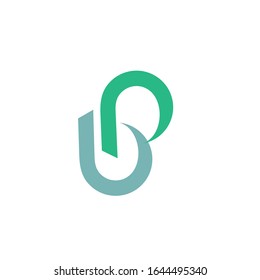 Design-Vektorillustration für bp-Logo-Vorlage