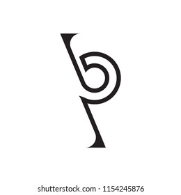 bp logo letter design
