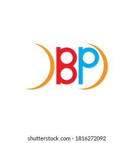 bp logo letter design ilustration icon templat
