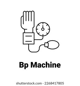 Bp machine Vector Icon easily modify

 svg