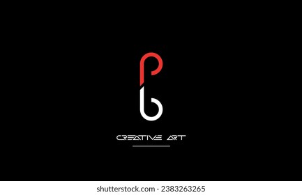 BP, PB, B, P letras abstractas monograma logotipo