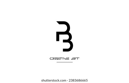 BP, PB, B, P letras abstractas monograma logotipo