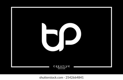 BP, PB, B, P, Abstract Letters Logo Monogram