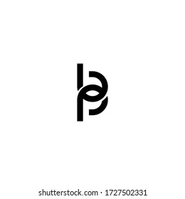 BP PB Letter Logo Design Template