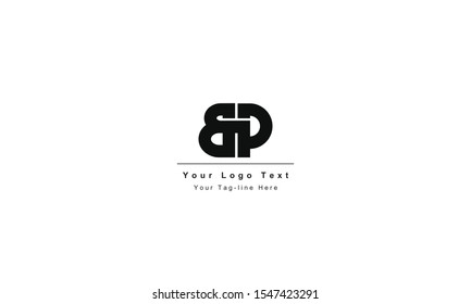 BP or PB letter logo. Unique attractive creative modern initial BP PB B P initial based letter icon logo