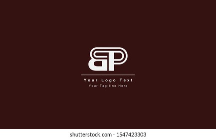 BP or PB letter logo. Unique attractive creative modern initial BP PB B P initial based letter icon logo