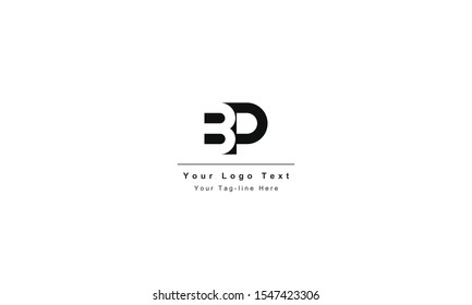 BP or PB letter logo. Unique attractive creative modern initial BP PB B P initial based letter icon logo